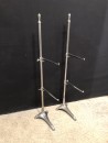 Pair of old store shelf supports.Siégel.