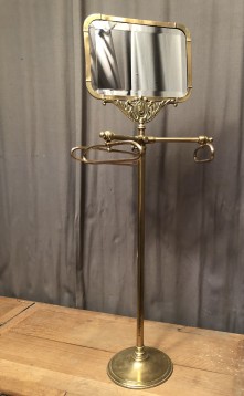 Old store display of stoles, scarves, fabrics...