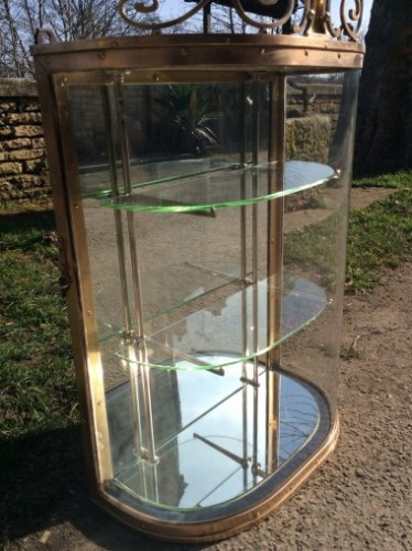 Vintage mural display case