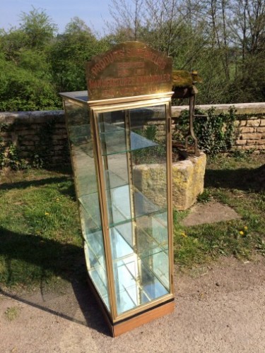 Vintage tobacconist display case