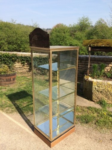 Vintage tobacconist display case