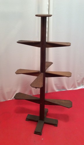 Vintage oak stand display