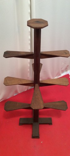 Vintage oak stand display