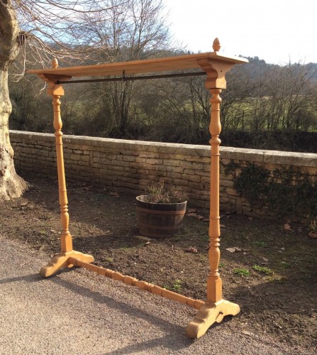 Vintage wardrobe coat rack