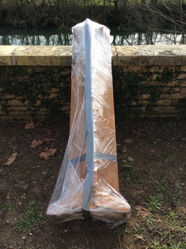 Vintage wardrobe coat rack