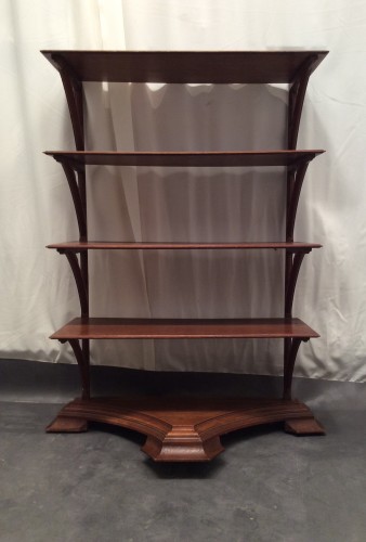 Vintage shop shelves