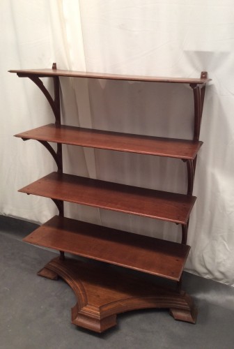 Vintage shop shelves