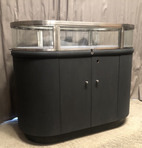 Shop counter display.