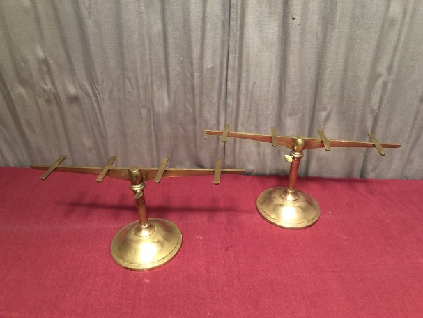 Old store shelf brackets.