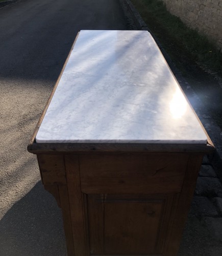 Old baker's counter furniture.