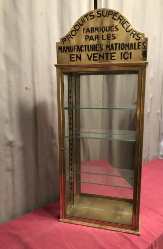 Old tobacco wall display.