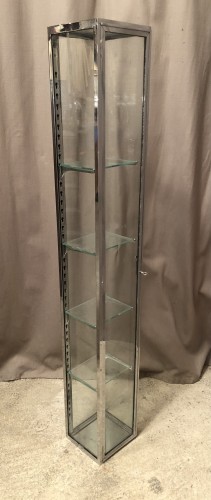 Old column display case.