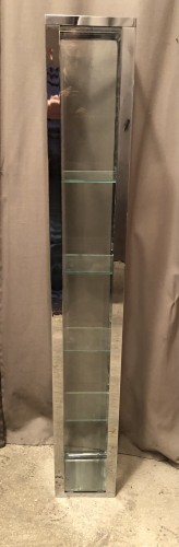 Old column display case.