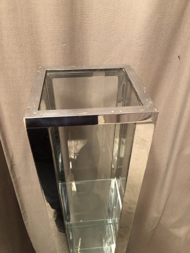 Old column display case.
