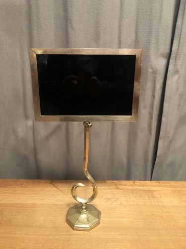 Old shop counter sign.