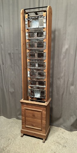 Antique postcard display stand.