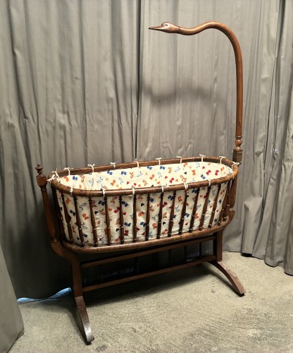 Large antique cradle.
