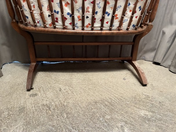 Large antique cradle.