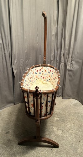 Large antique cradle.