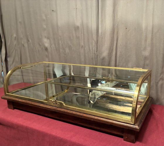 Antique counter display case