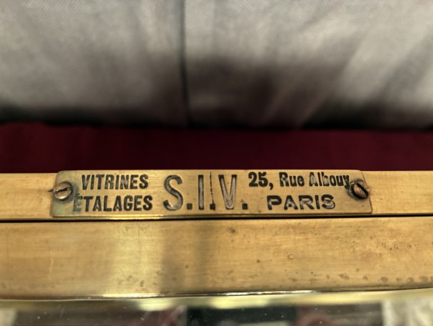 Antique counter display case