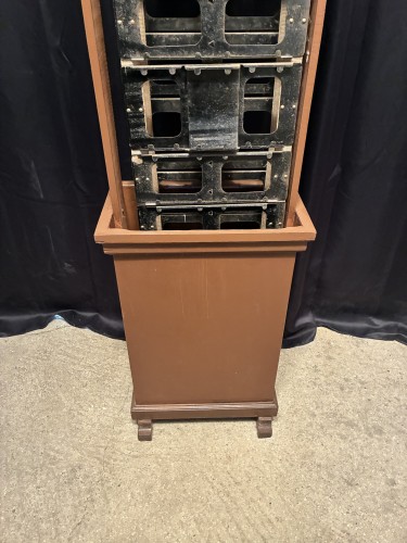 Antique postcard display stand.