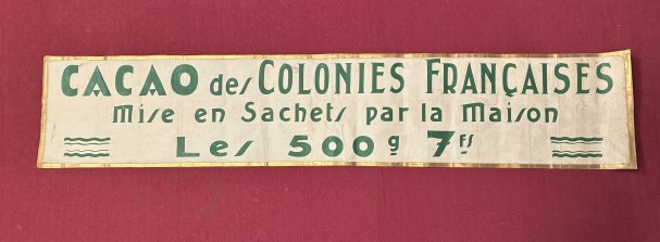 Old calico. Cacao.