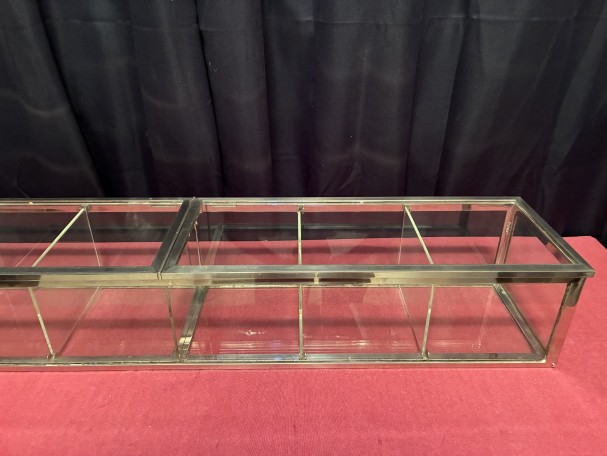 Antique confectioner's display case.
