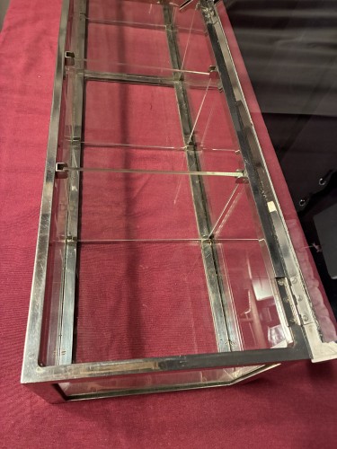 Antique confectioner's display case.