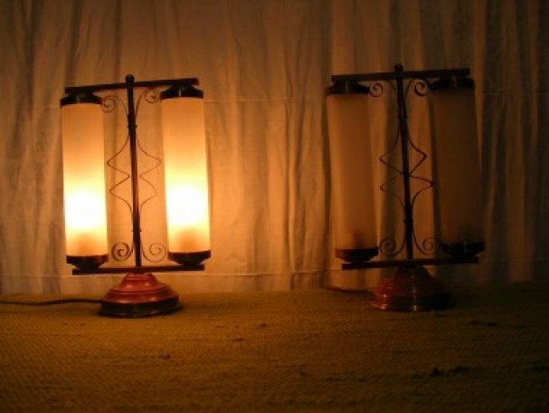 Pair of lamps