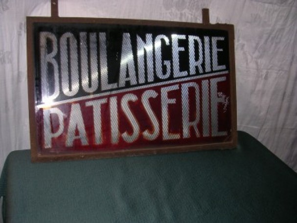 Vintage bakery sign