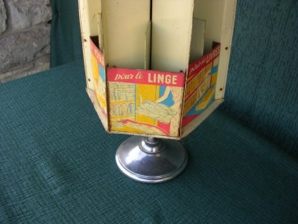 Vintage grocery display