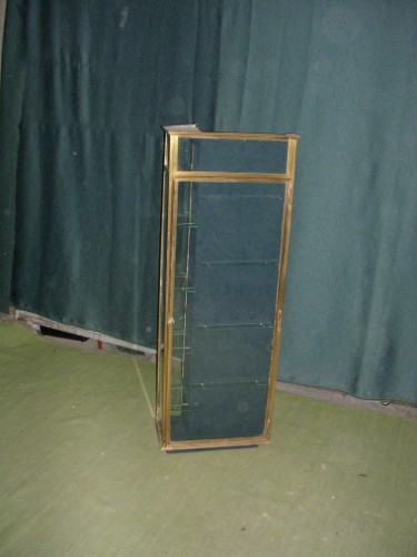 Corner display case