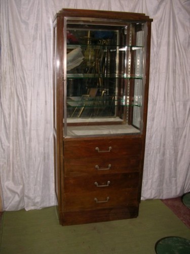 Vintage haberdashery cabinet