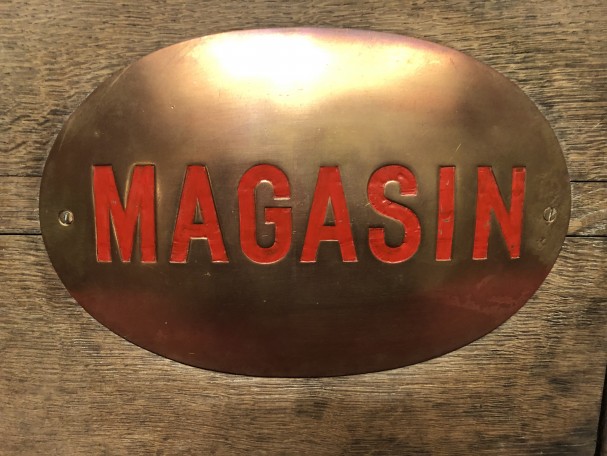 Old store sign.