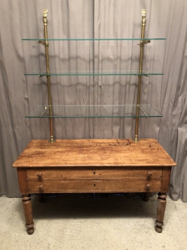 Old store display cabinet.