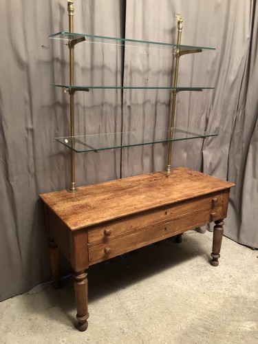 Old store display cabinet.