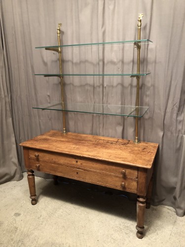 Old store display cabinet.