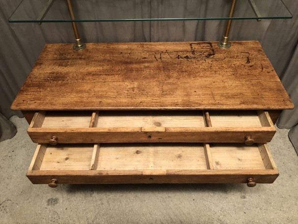 Old store display cabinet.