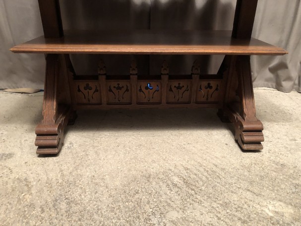 Old table, restaurant serving trolley, store.