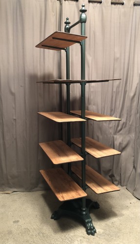 Draper's shelves. Trade furniture.