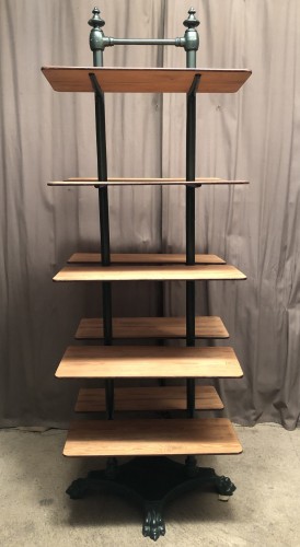 Draper's shelves. Trade furniture.