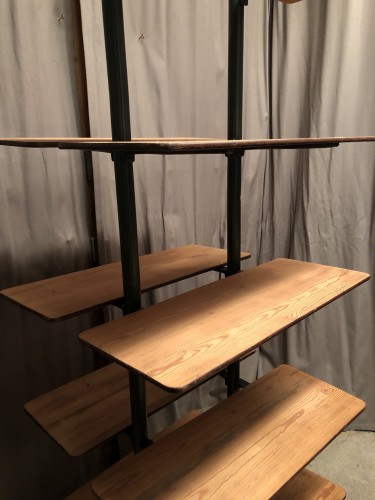 Draper's shelves. Trade furniture.