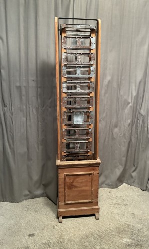 Antique postcard display stand.