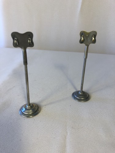 Old label holders.