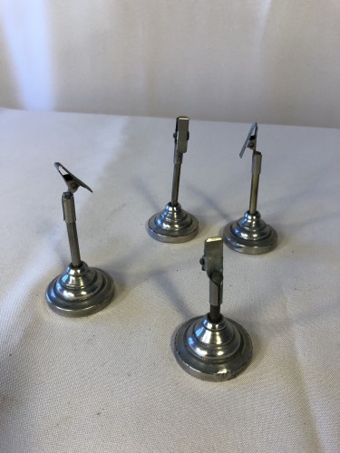 Old small peg displays.