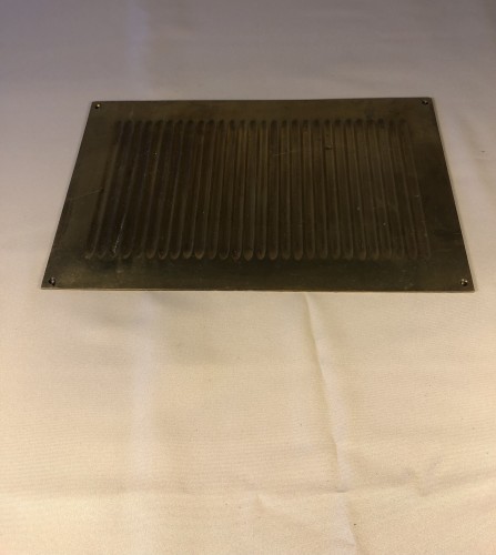 Old large store cash register plate.