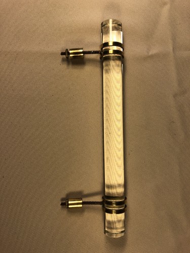 Pair of door handles.