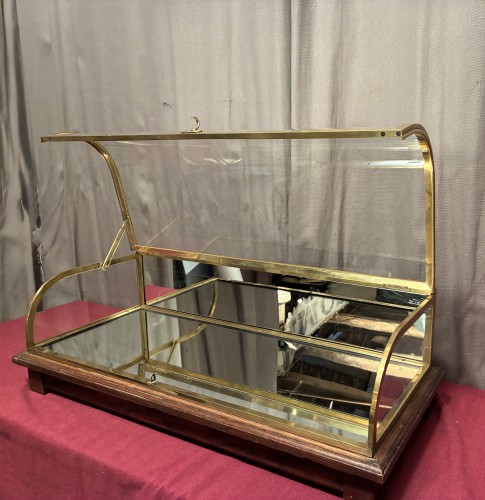 Antique counter display case