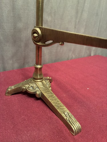 A collection of old shop shelf brackets.